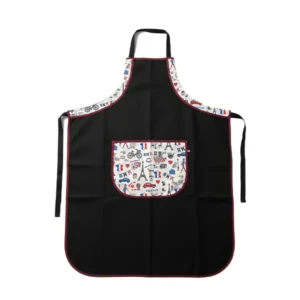 Tablier-Noir-&-Cocorico